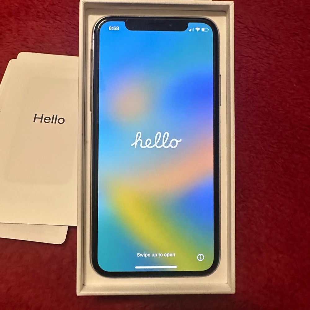 iPhone X white